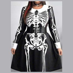 Halloween cute Skeleton dress